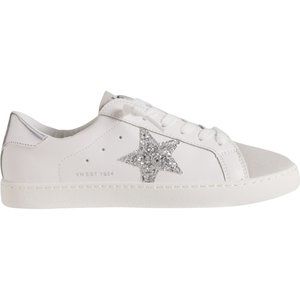NEW VINTAGE HAVANA Carla Sneakers For Women  White/silver 255 2S6
